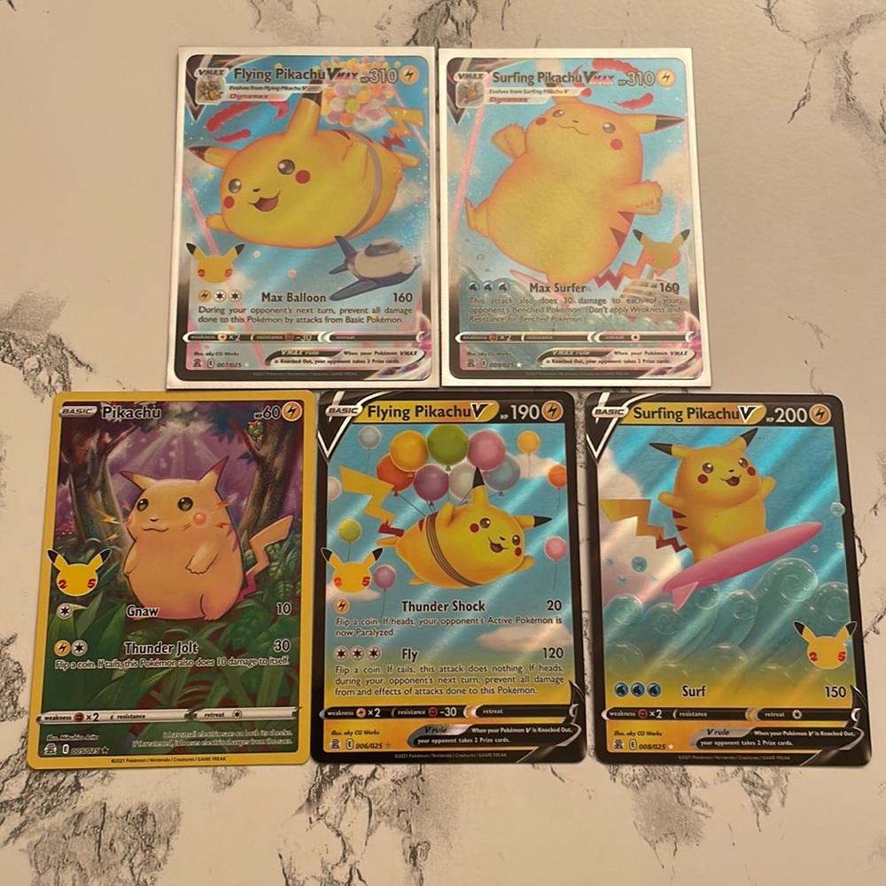 Celebrations Pickachu Bundle